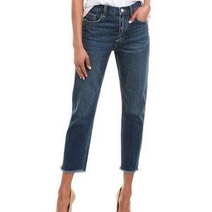 Current/Elliott - The Exposed Fly Vintage Cropped Slim Jean